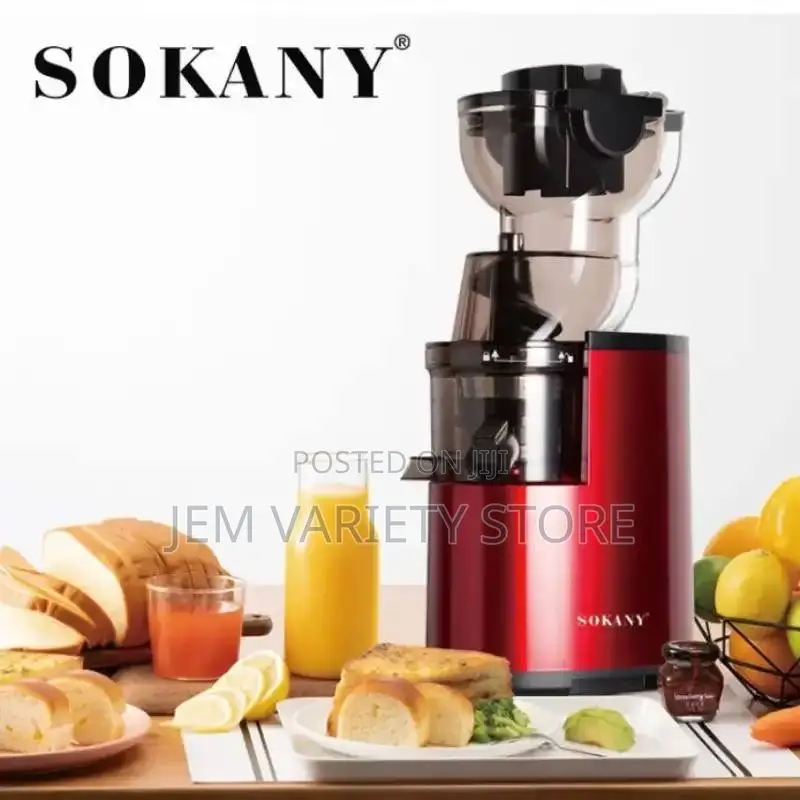Sokany Slow Juicer for High Nutrient Fruits (300 Watts)