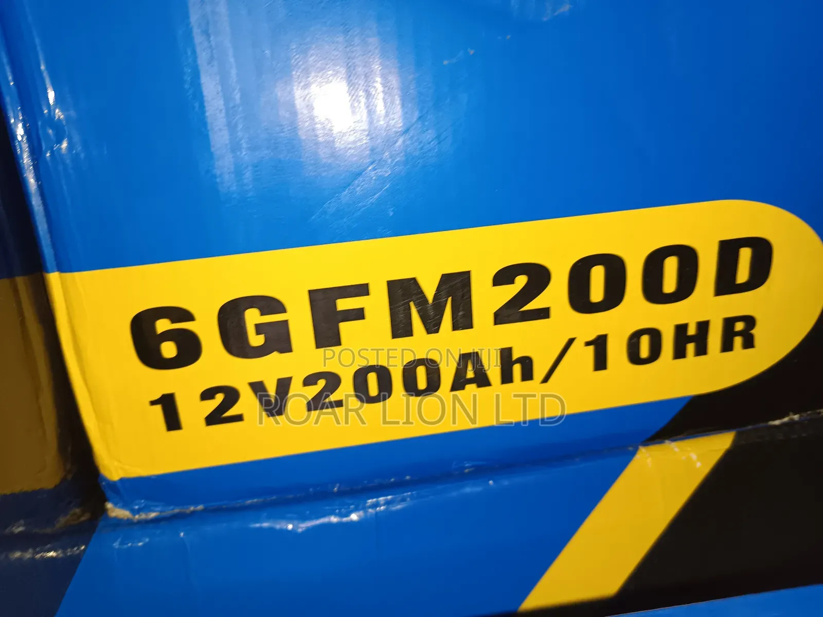 C Capital 200ah Gel Battery