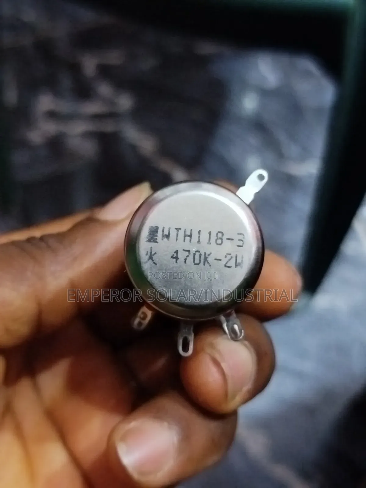 Potentiometer for Regulating D Speed of Motor