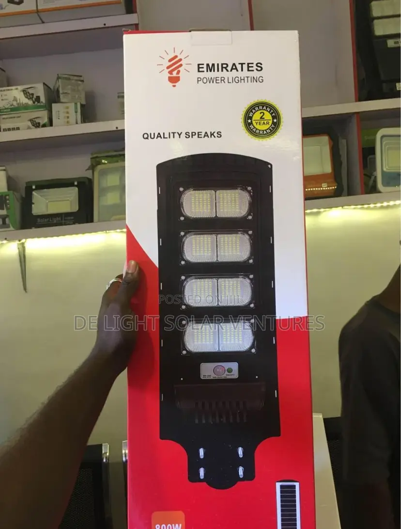 800watts All in One Solar Street Light