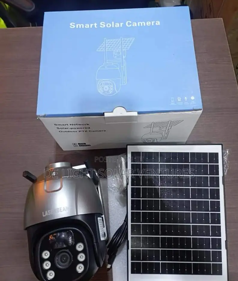 Solar Dual Lens 4G Solar CCTV Camera