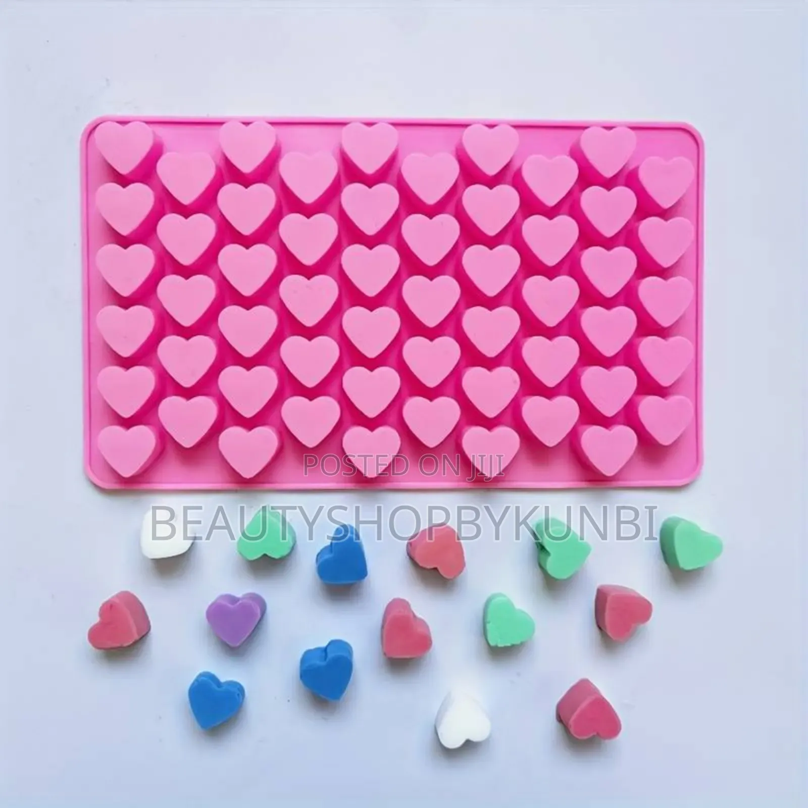 Mini Heart Shaped 55 Cavities/Mini Love Chocolate Ice Silicone Mold