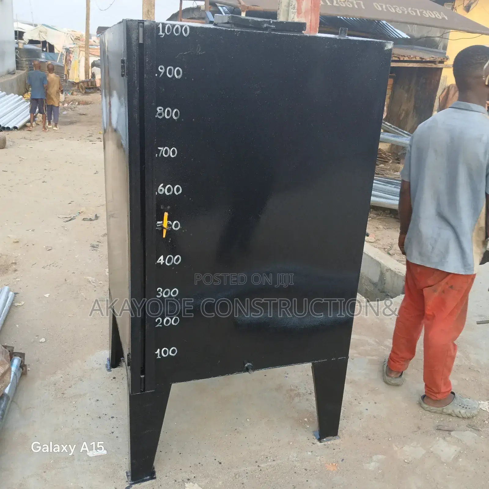 Fabricated Diesel Tank 1000L (Payment On Delivery)