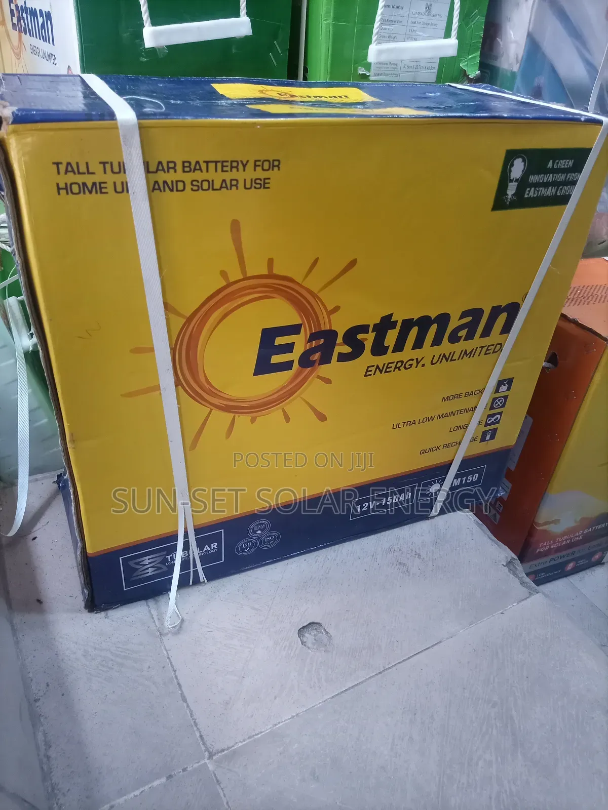 Eastman Tubular Battery 150ah 12V 2yrs Warranty