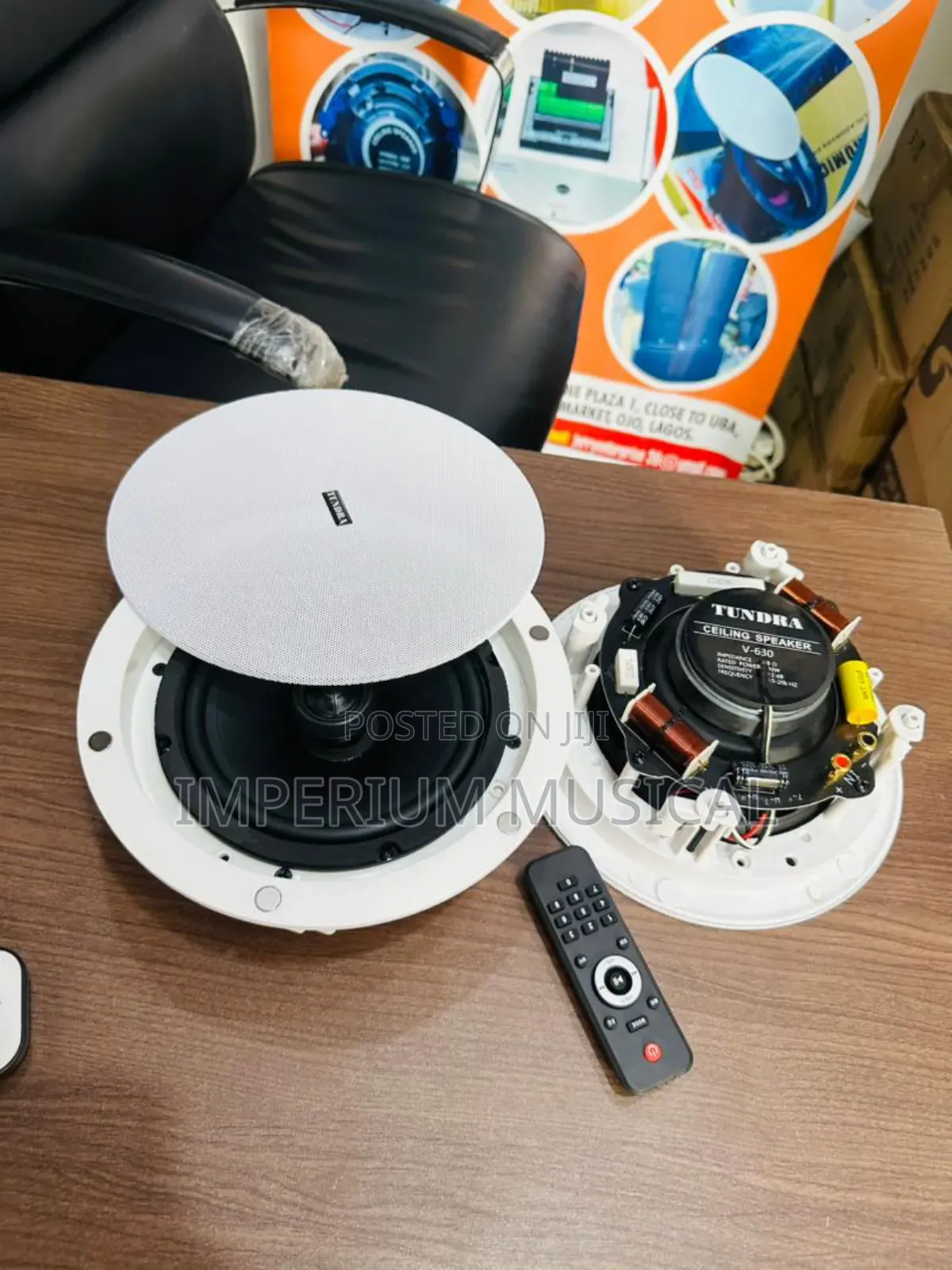 2in1 Bluetooth Ceiling Speakers With Remote Control