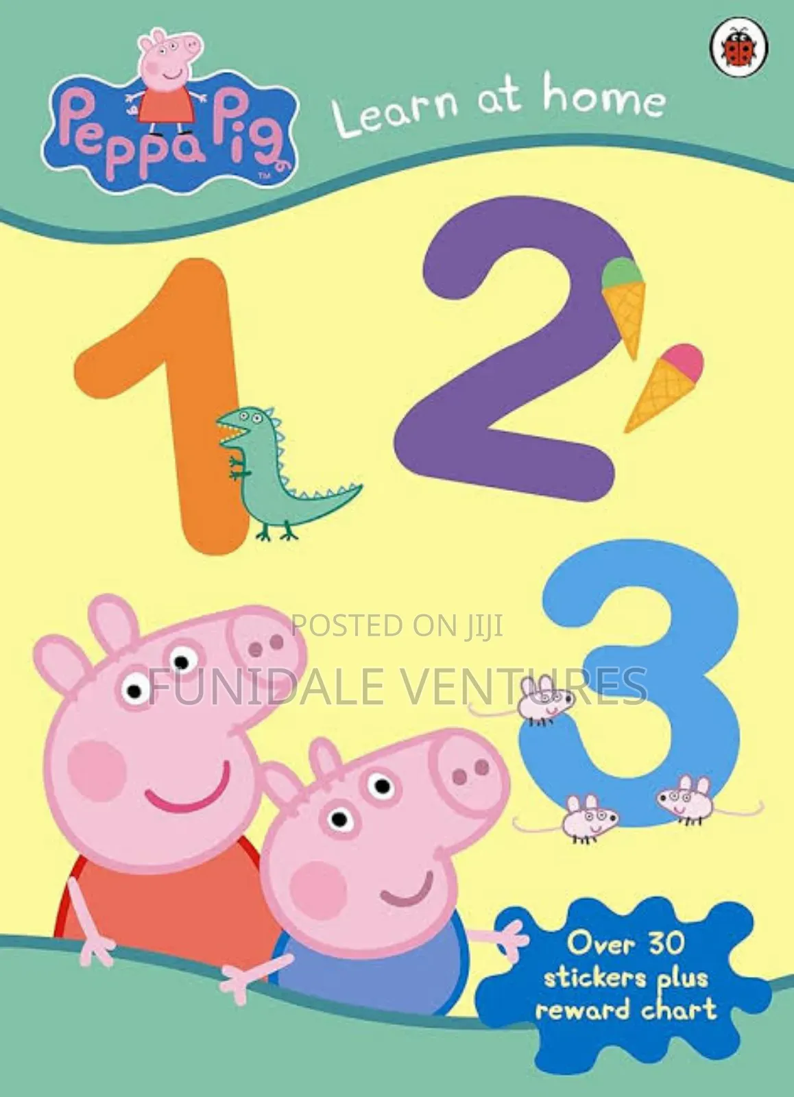 Peppa Pig Learn at Home Series Abc and 123