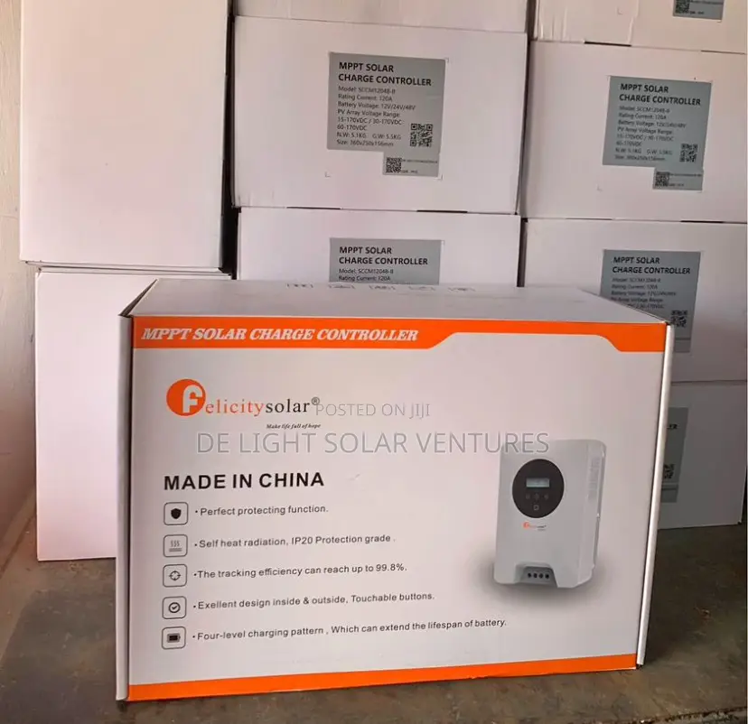 120ah Felicty Solar Charge Controller Available