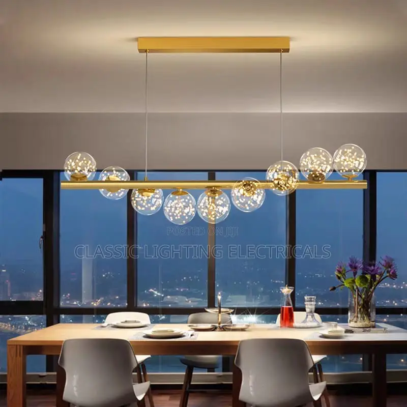 Modern Glass Balls G9 Led Ceiling Chandelier Suspension