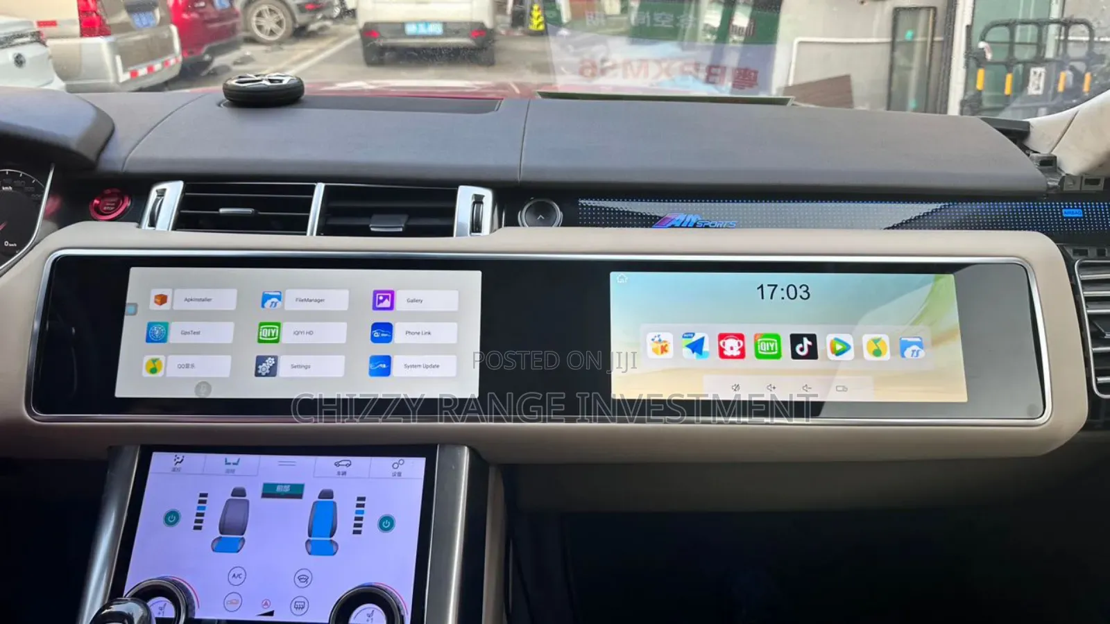 Range Rover Sport Latest Full Andriod Screen