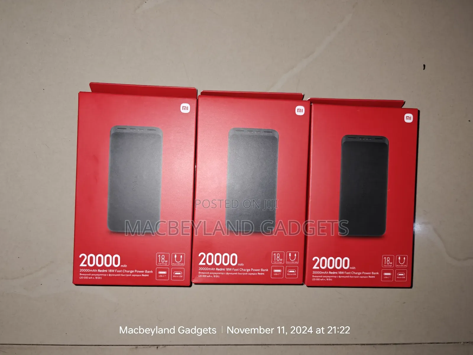 Redmi 20,000mah Power Bank