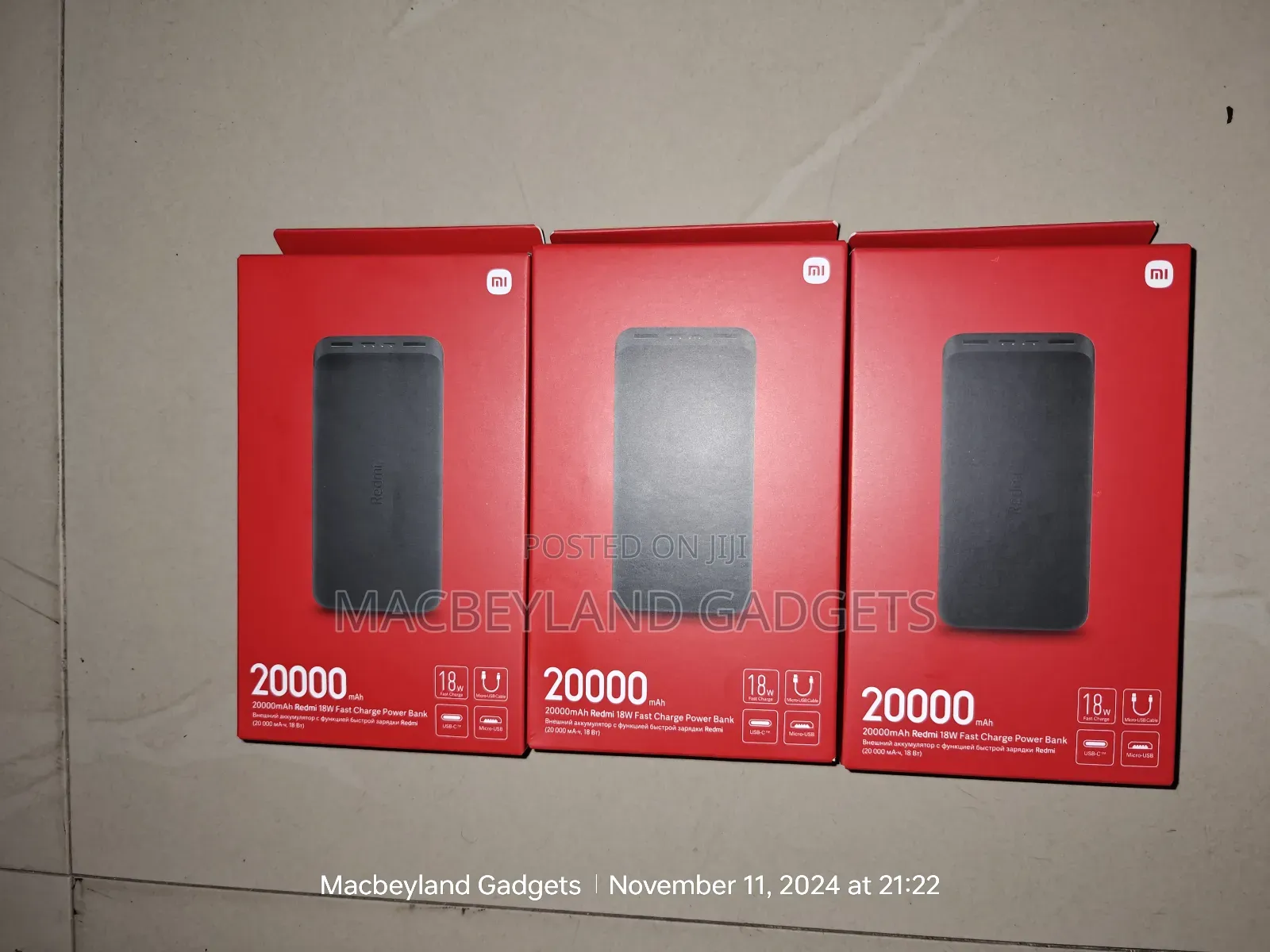 Redmi 20,000mah Power Bank