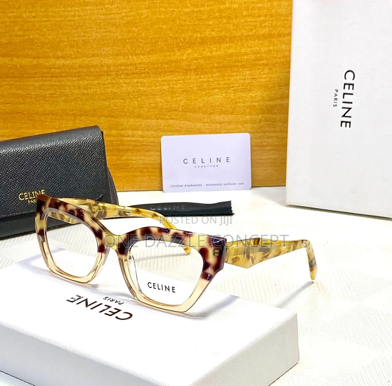 Celine Cat Eye Glasses