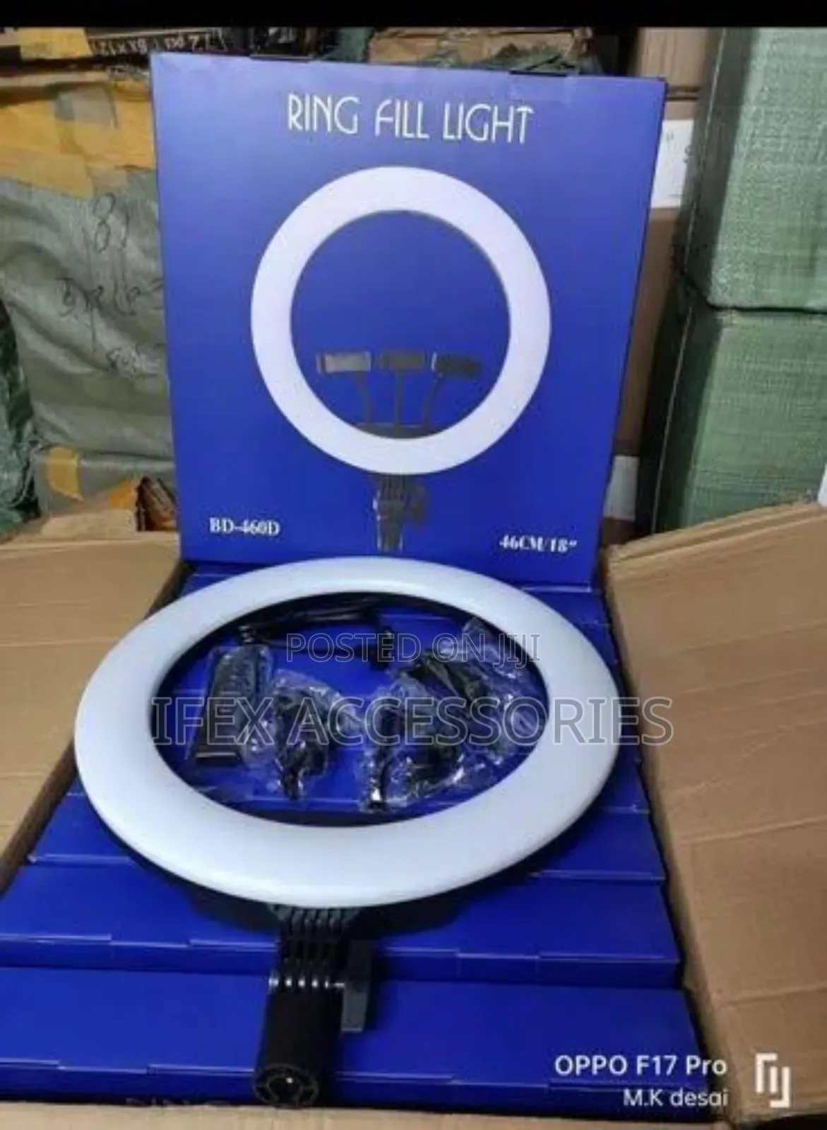 Ring Light With a Tripod Stand - 2.1m - 14"