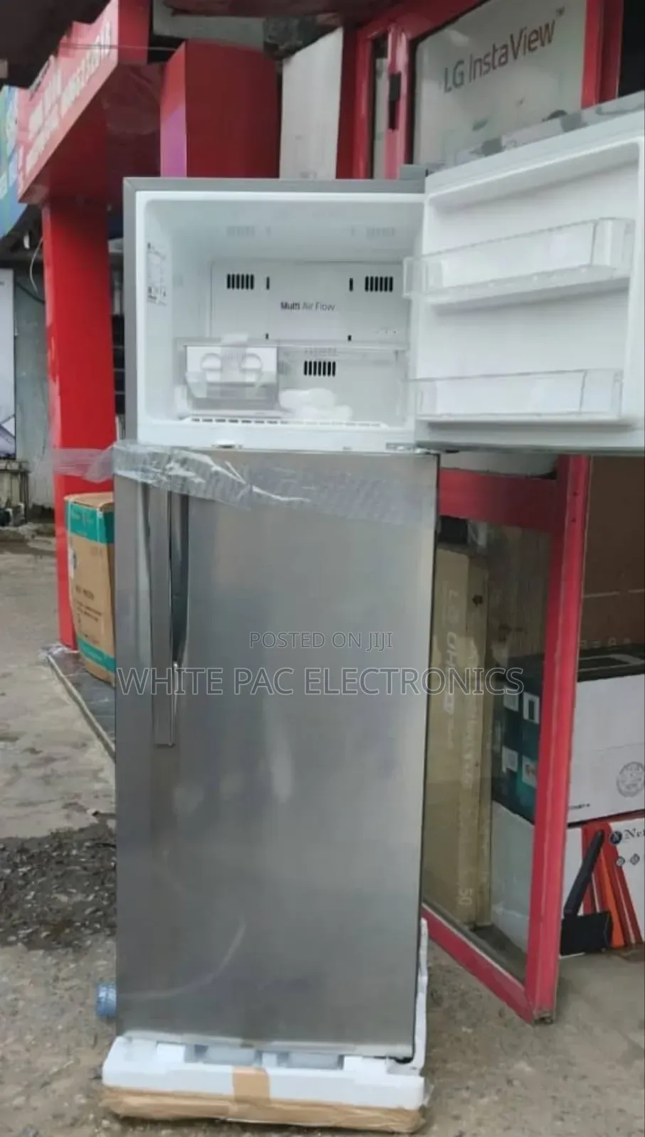 ✓Lg Inverter 308-litre( Fridge/Freezer) Fast Cooling >2yrs