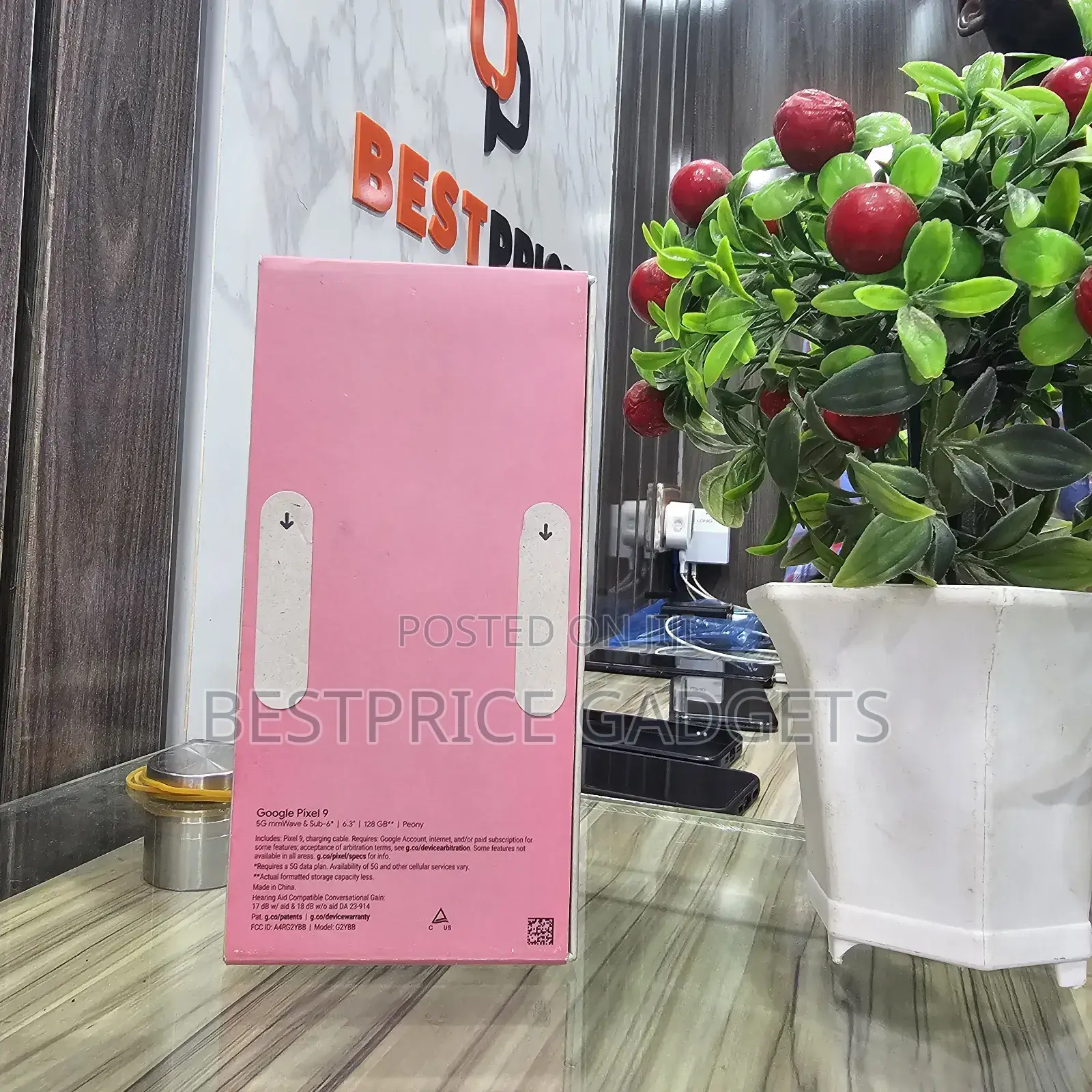 New Google Pixel 9 128 GB Pink