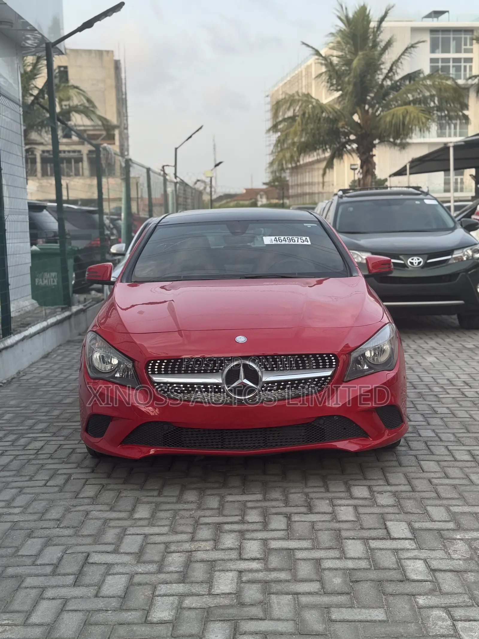 Mercedes-Benz CLA-Class 2015 Red