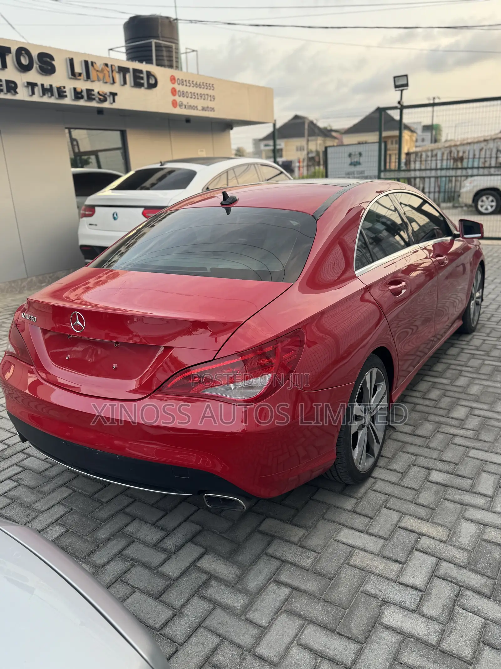 Mercedes-Benz CLA-Class 2015 Red