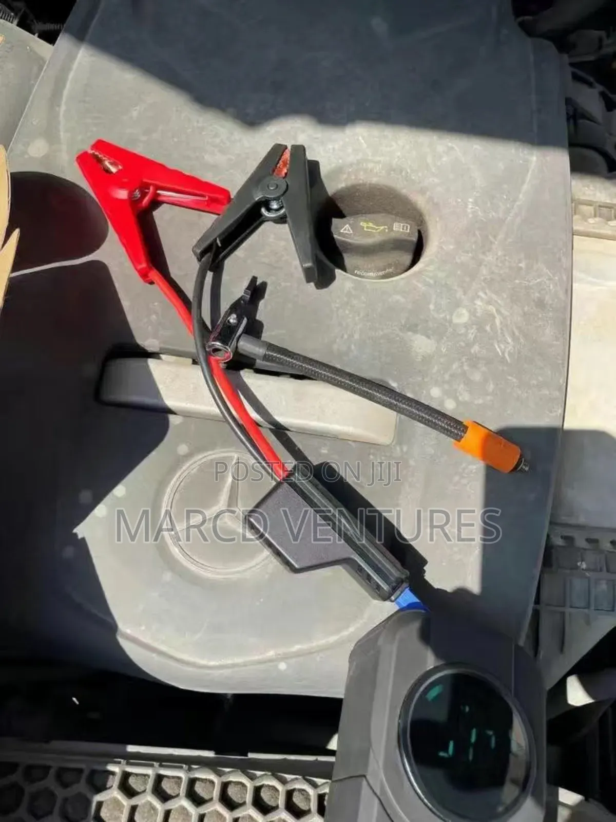 Car Power Bank Jumper With Tyre Inflator Gauge With Sensor