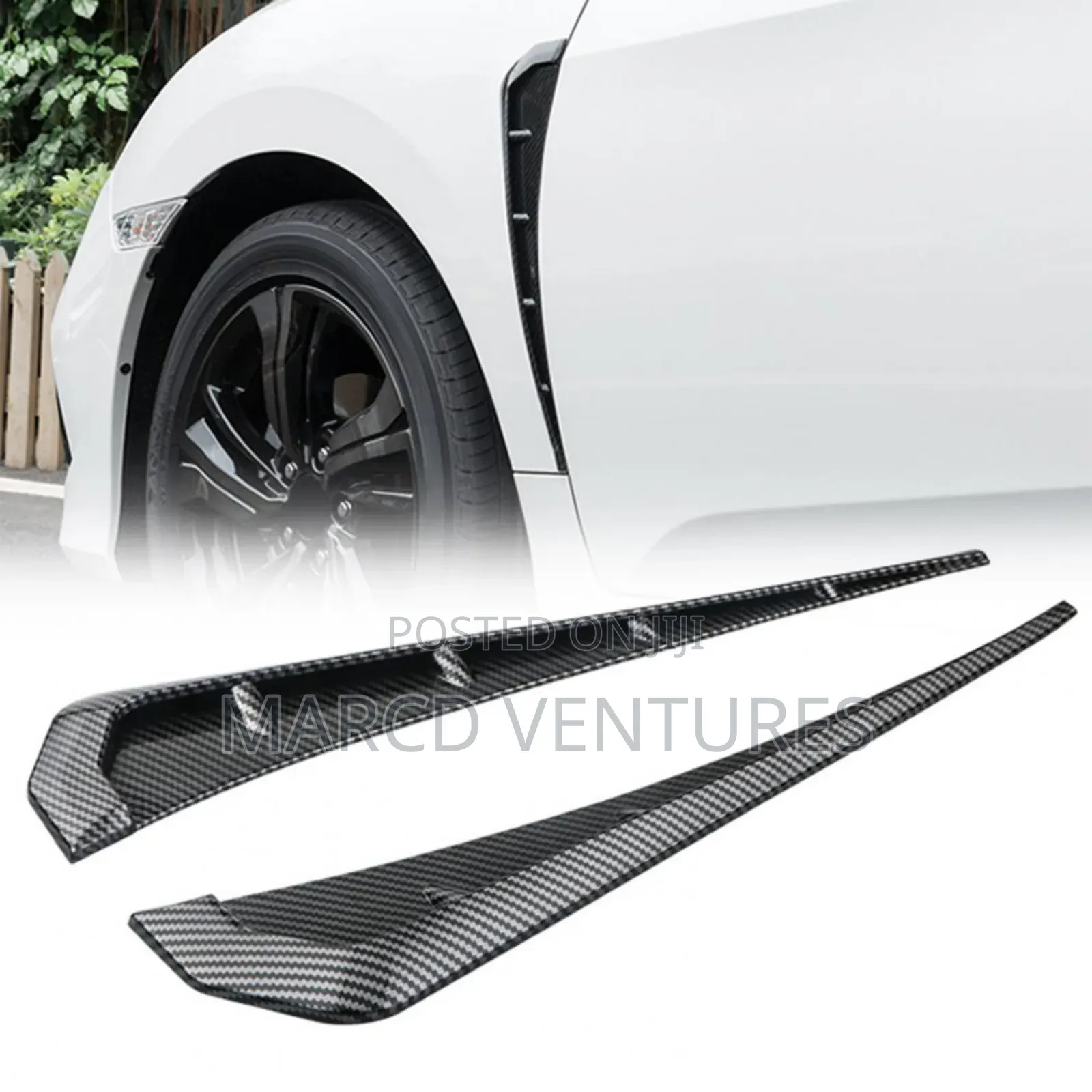 Universal Carbon Fiber Fender Air Vents Modification