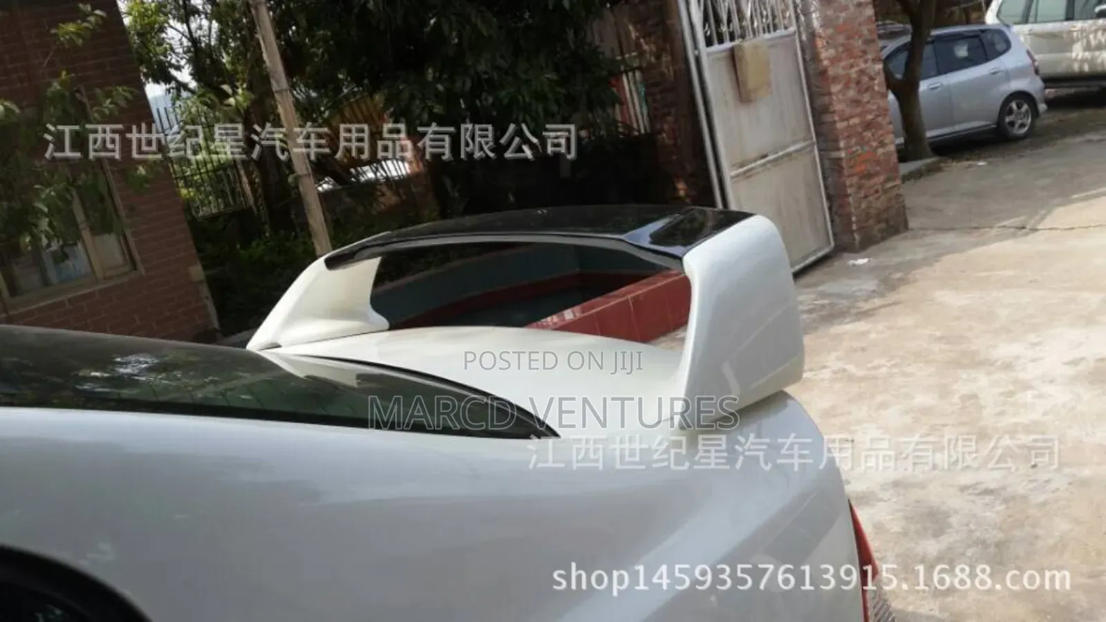 Honda Civic Rear Wing Booth Spoiler