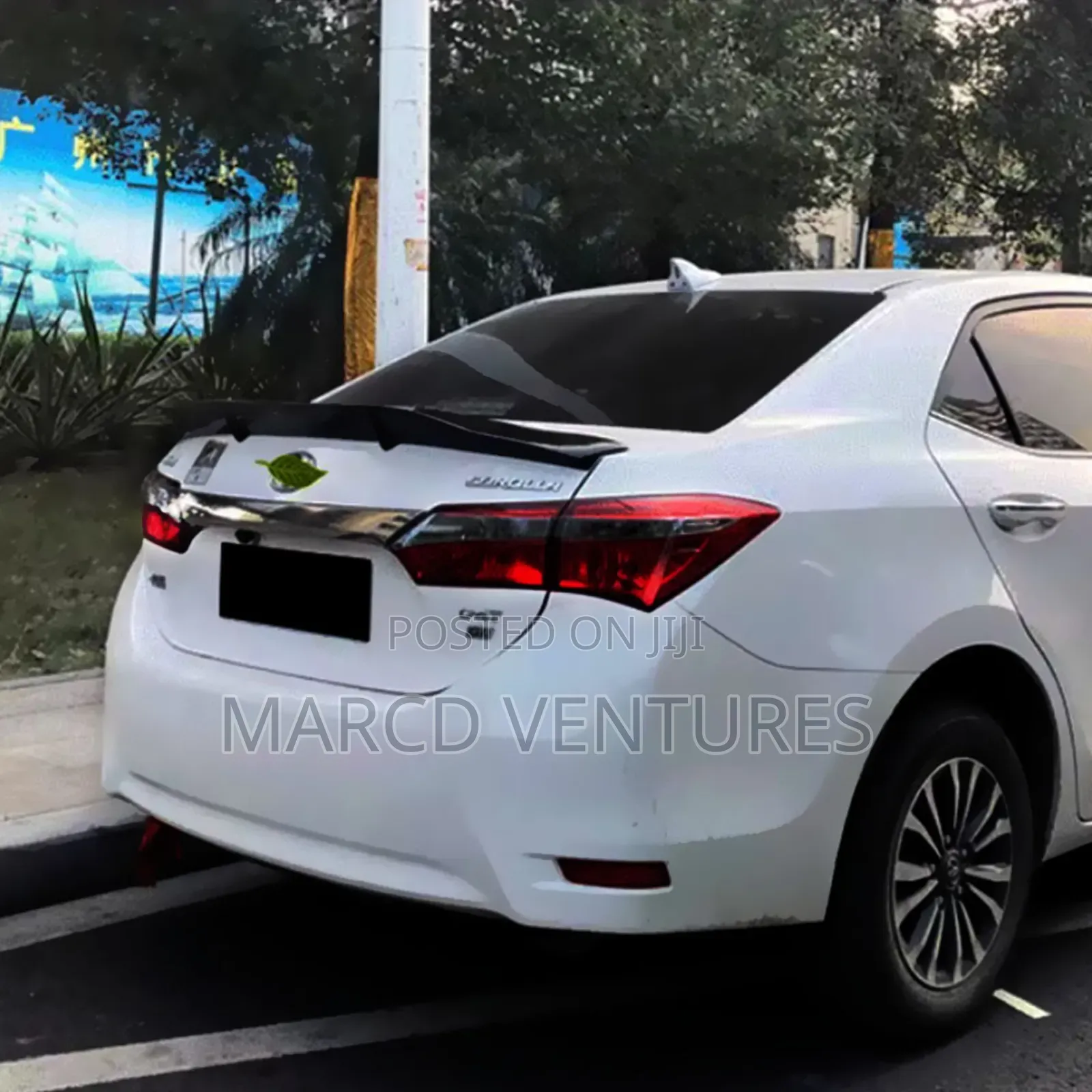 Rear Wing Booth Spoiler