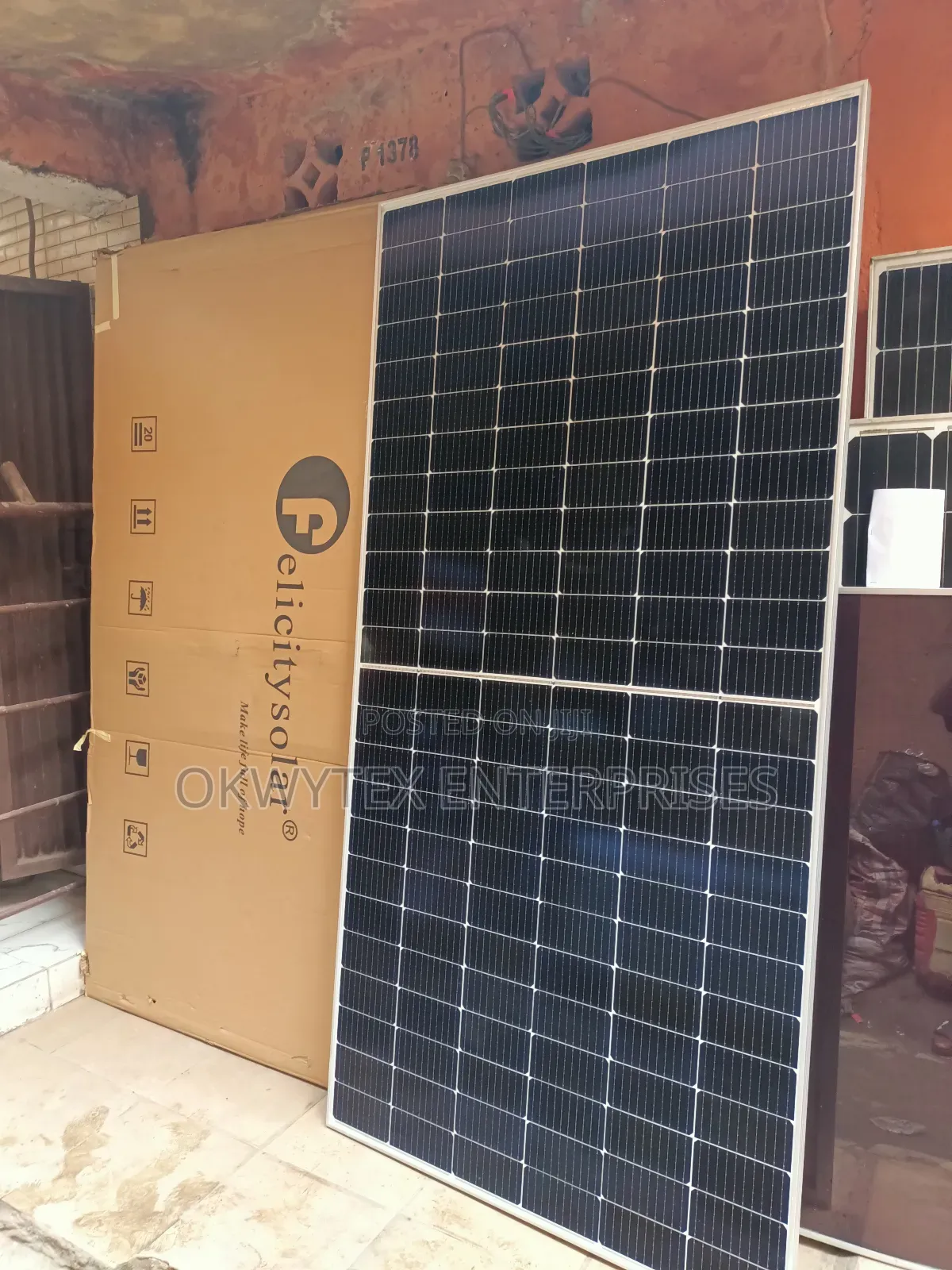 550watts Felicity Mono Crystalline Solar Panels