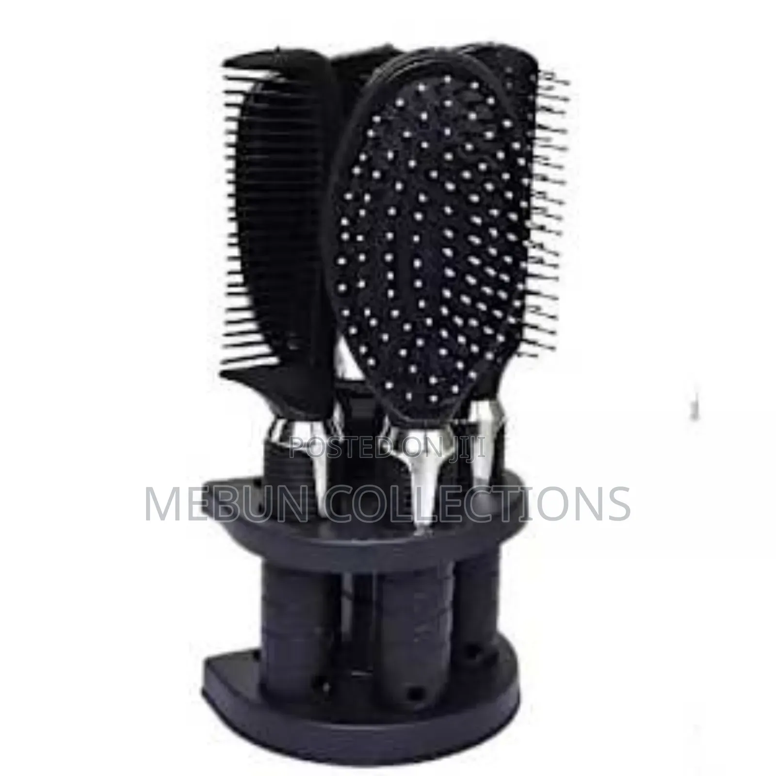 Professional Hair Comb Brush Set With Mirror