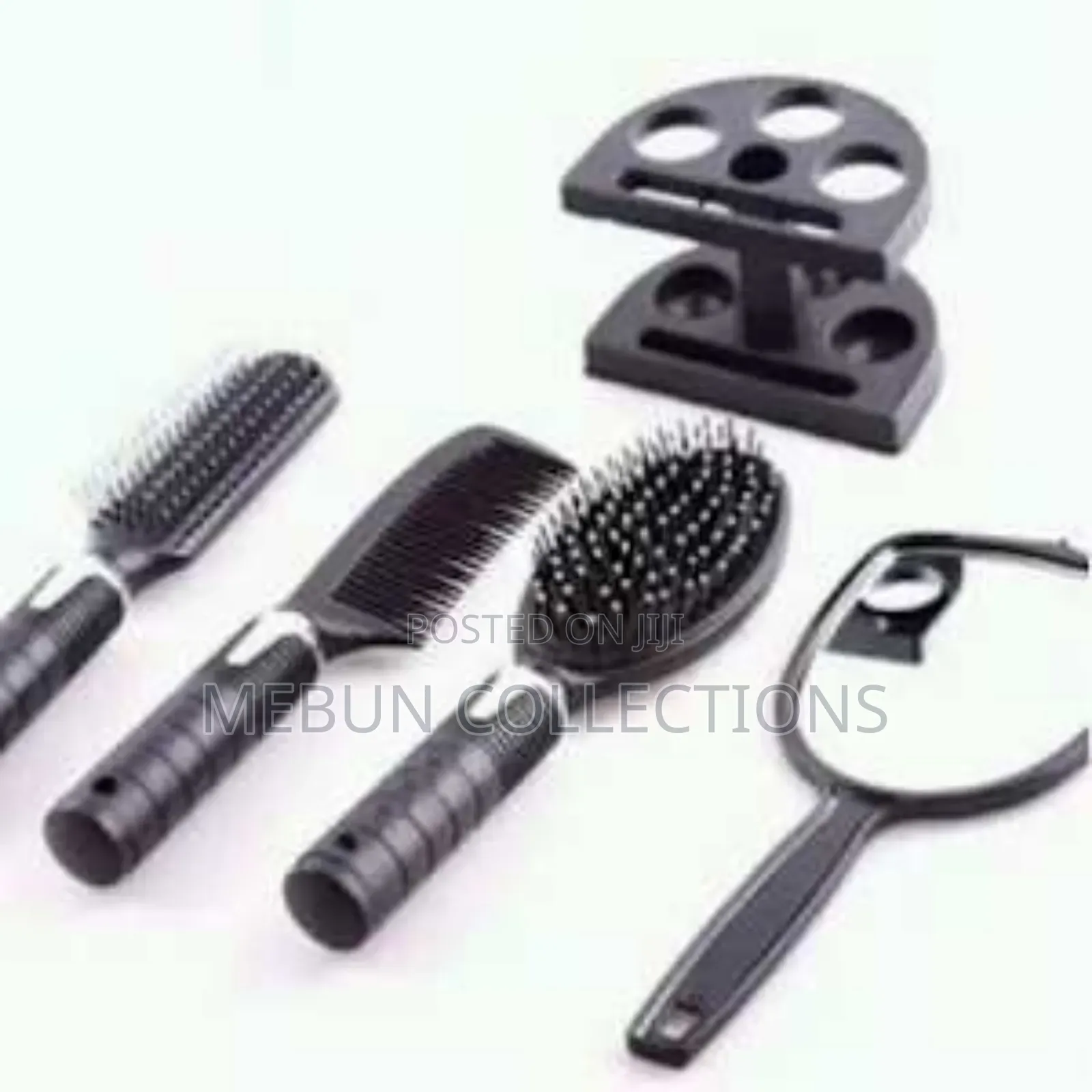 Professional Hair Comb Brush Set With Mirror