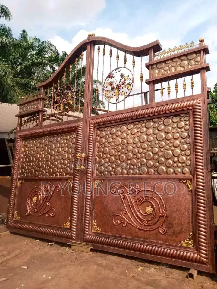 Very Beautiful Wrought Iron Gate