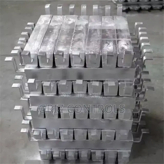 Bare Zinc Anodes For Cathodic Protection Of Metal Structures