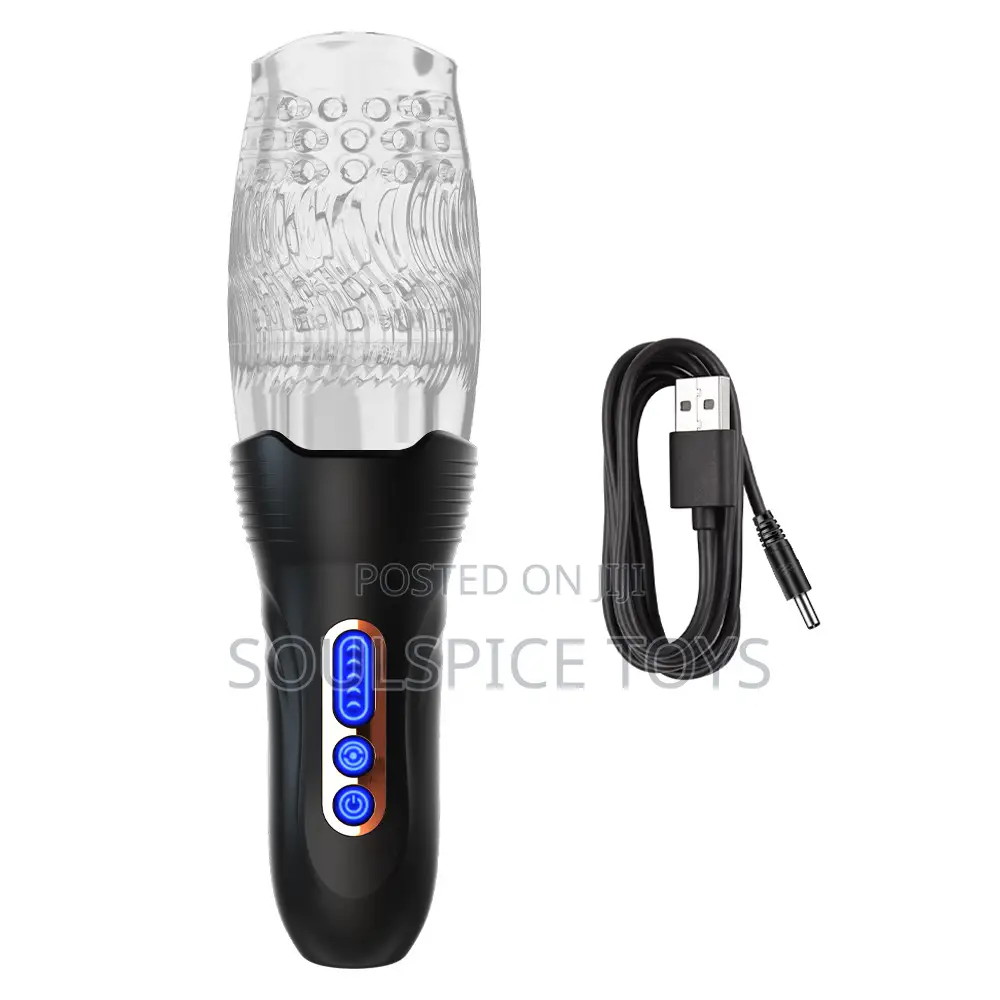 2 in 1 Transparent Masturbator