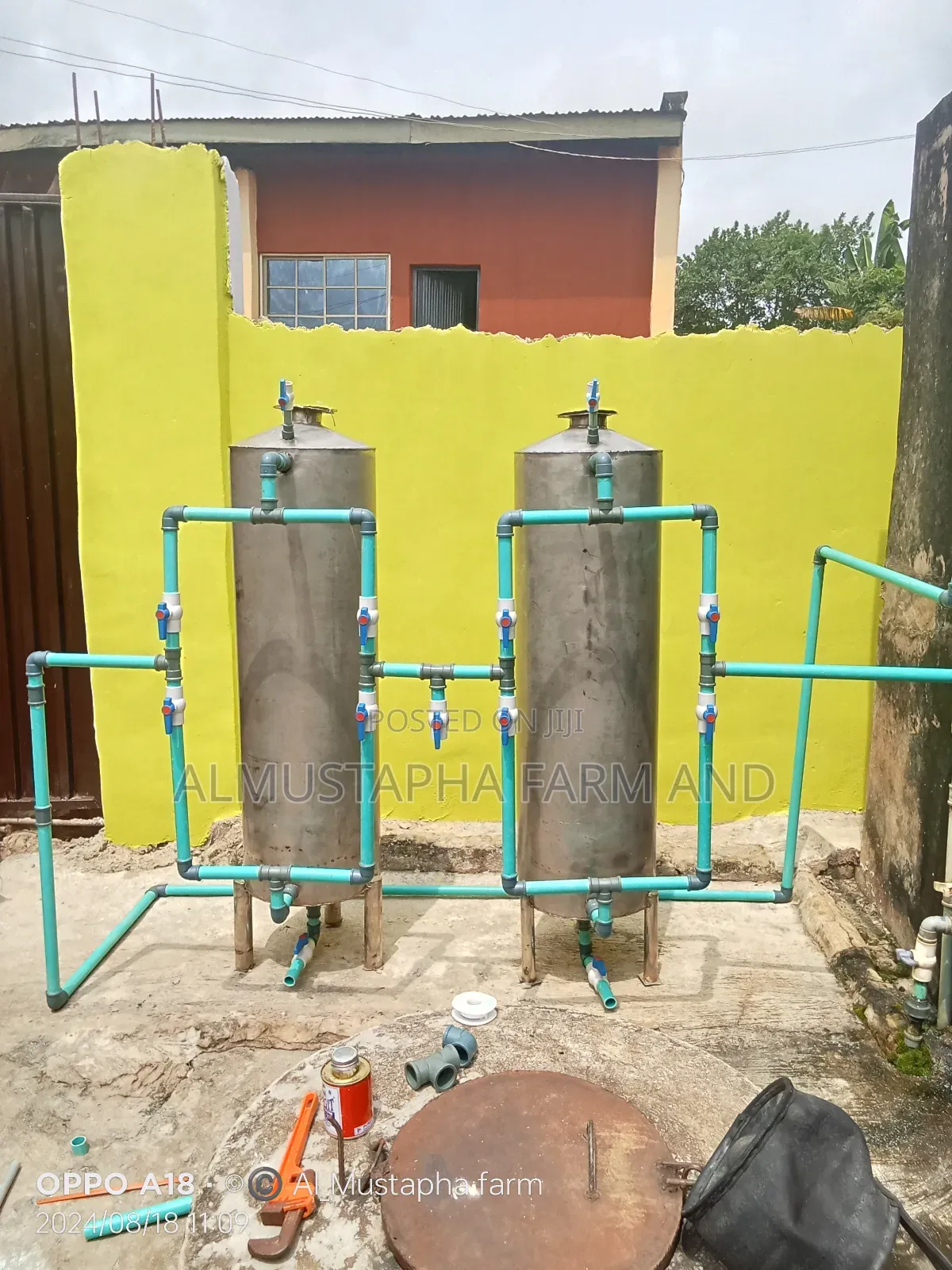 Water Treatment Plant for Hatchery and Grow-Out Farms.