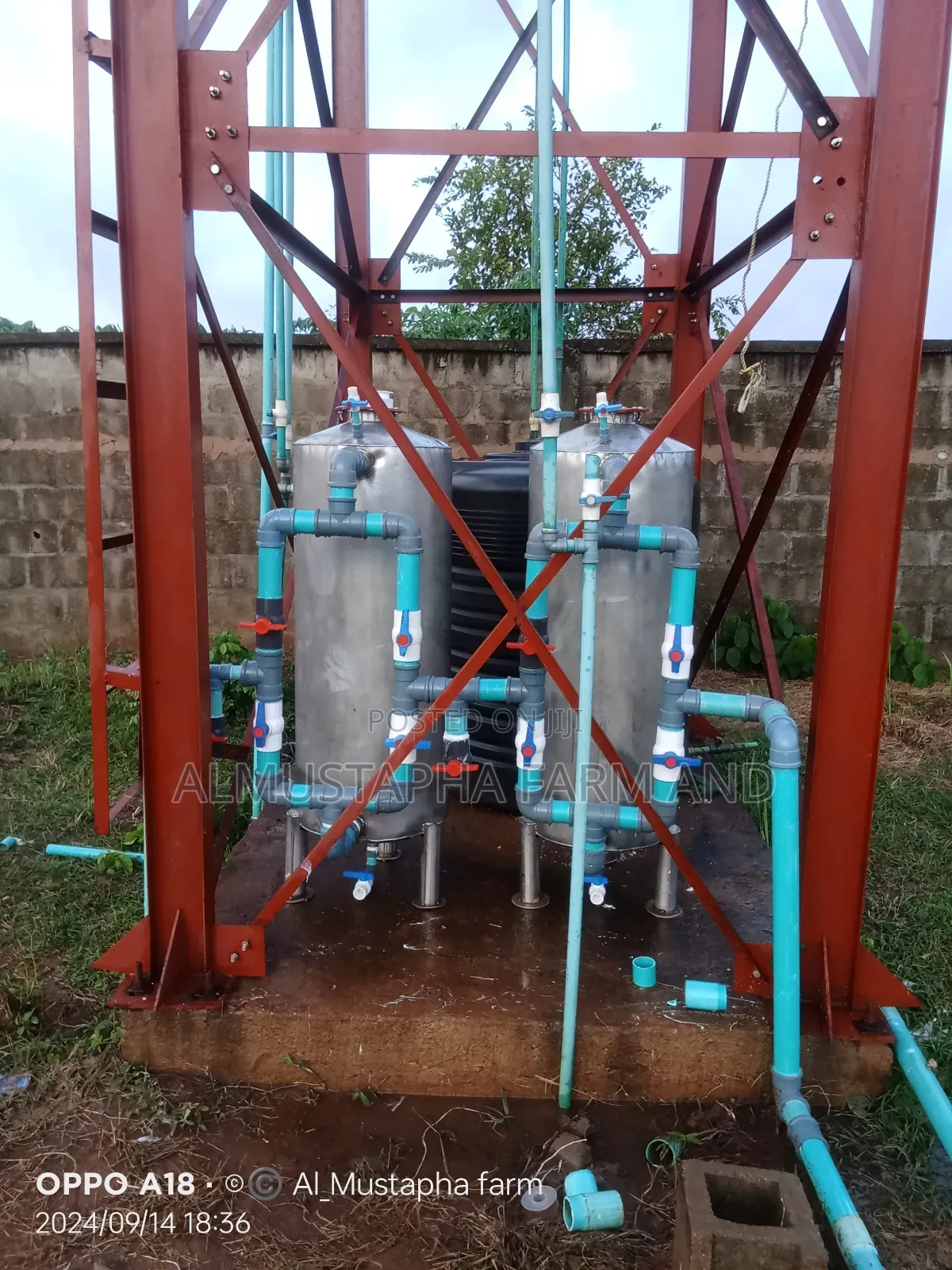 Water Treatment Plant for Hatchery and Grow-Out Farms.