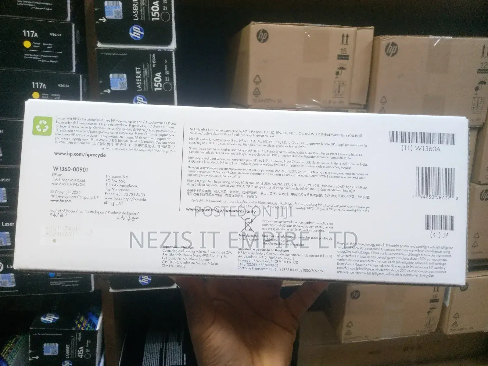 HP Toner Cartridges 136a