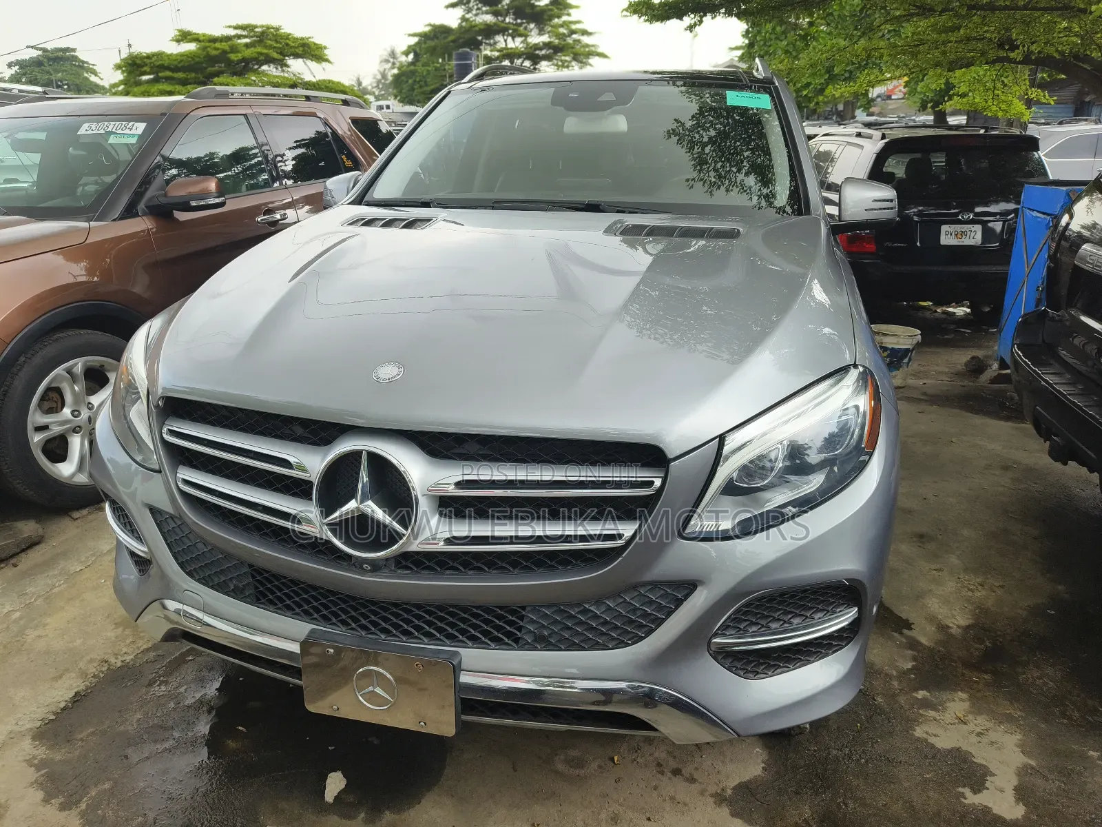 Mercedes-Benz GLE-Class GLE 350d 4MATIC 2017 Gray