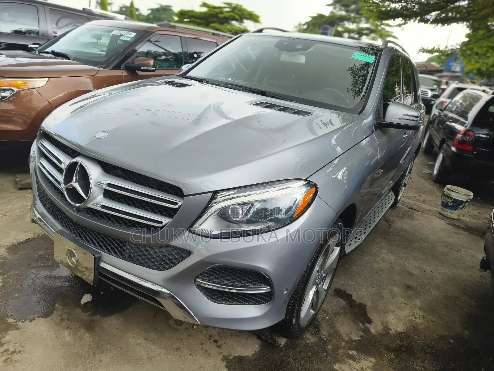 Mercedes-Benz GLE-Class GLE 350d 4MATIC 2017 Gray