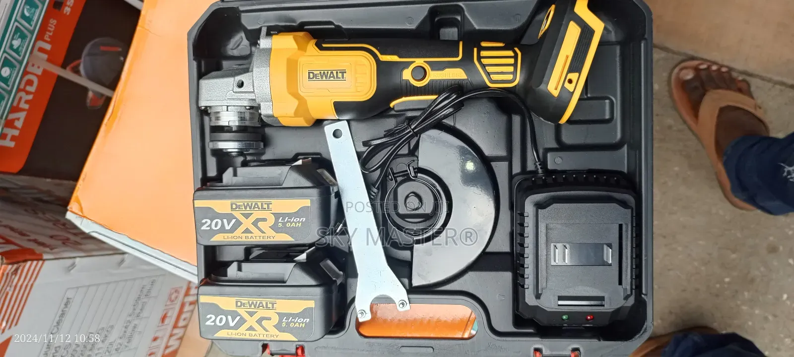 Dewalt Cordless Angle Grinder