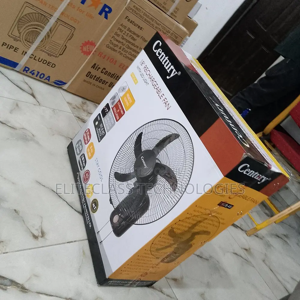 Cool Companion Century 18 Inches Rechargeable Wall Fan