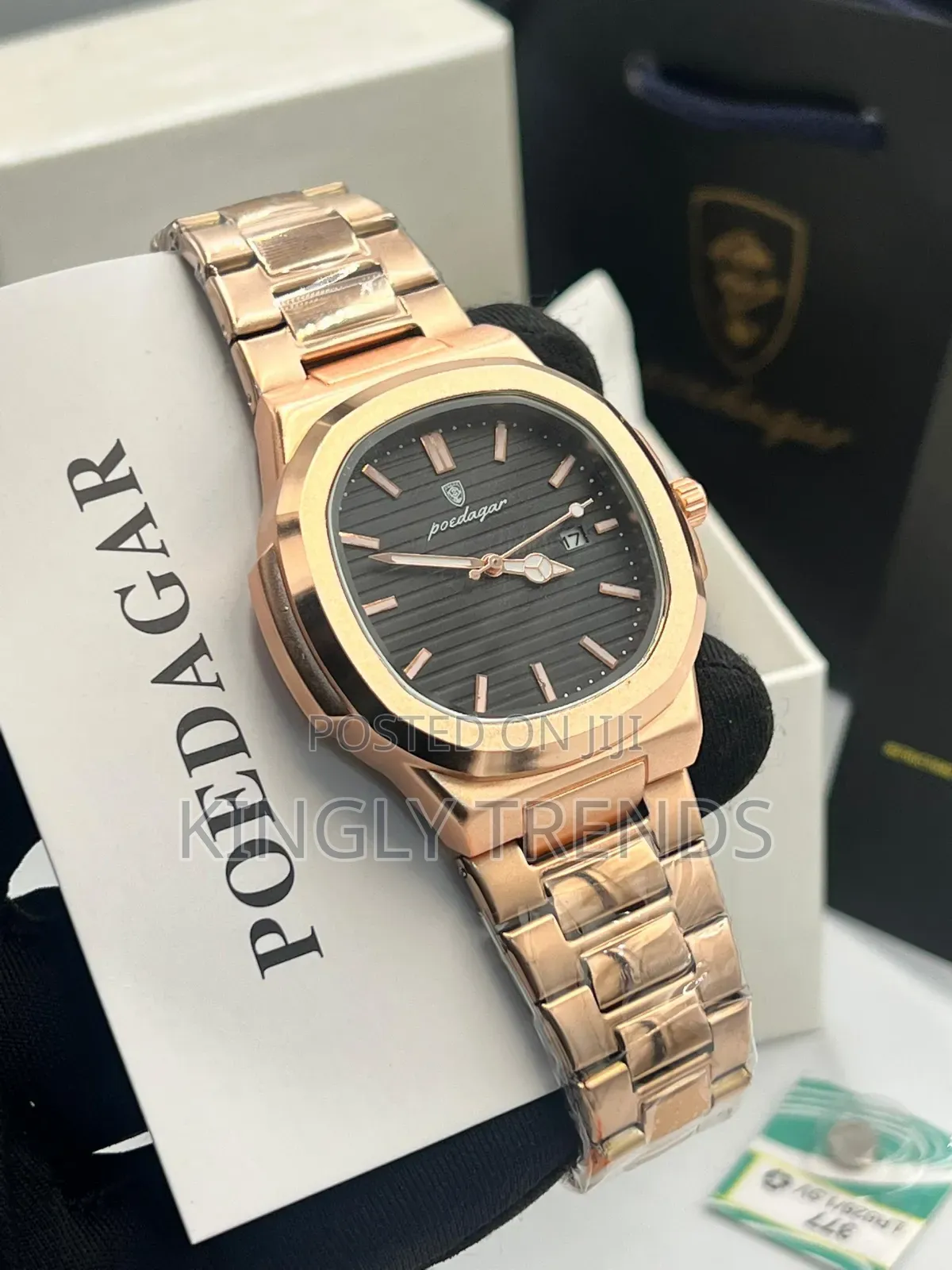 Fine Poedagar Stainless Steel Watch