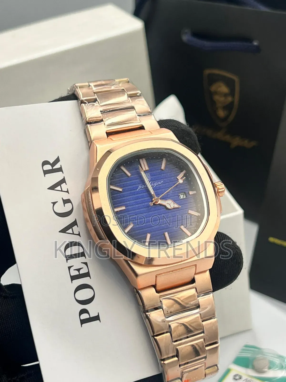 Fine Poedagar Stainless Steel Watch