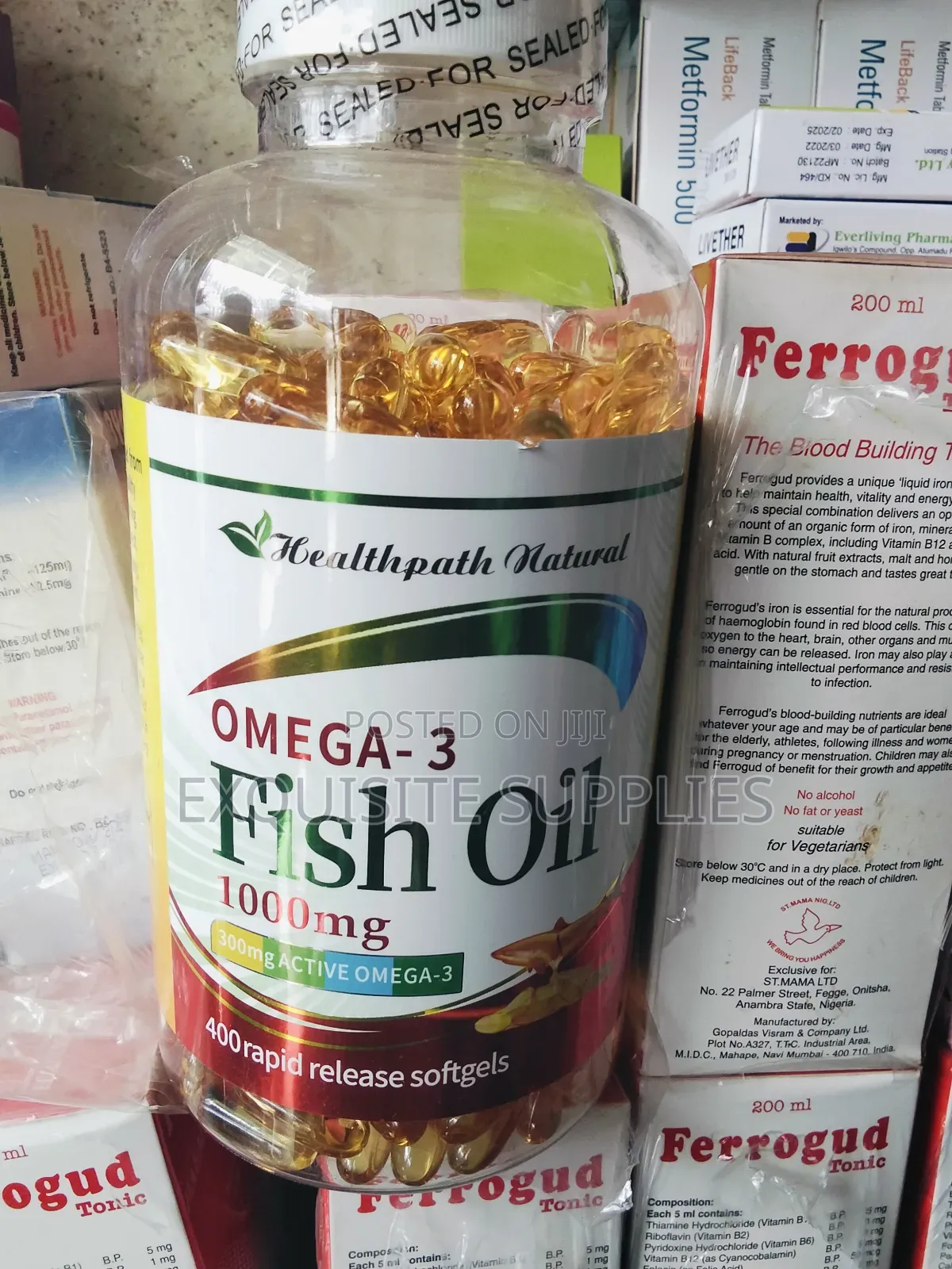 Health Path Natural Omega 3 Fish Oil