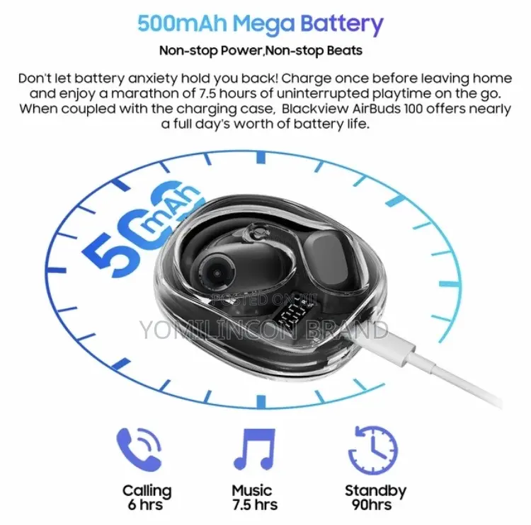 Blackview Airbuds 100 Headset Open-Ear Wireless Headphones