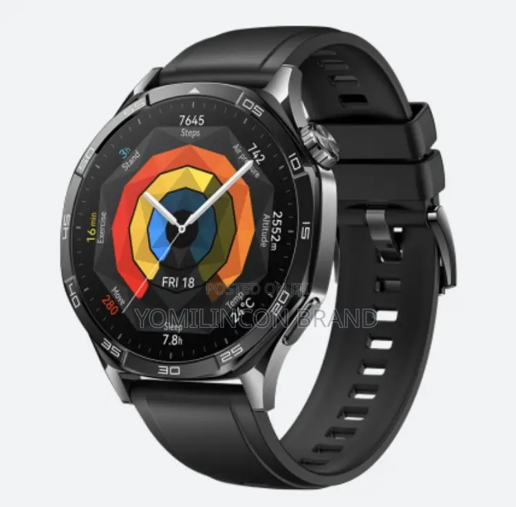 Huawei Watch GT 5, 1.43'' 46mm Bluetooth Smartwatch - Black