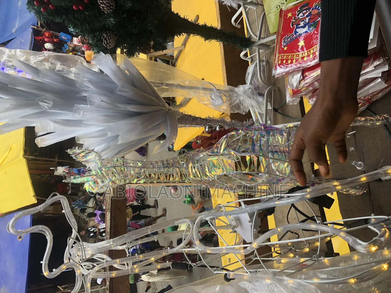 Metal Reindeer Light