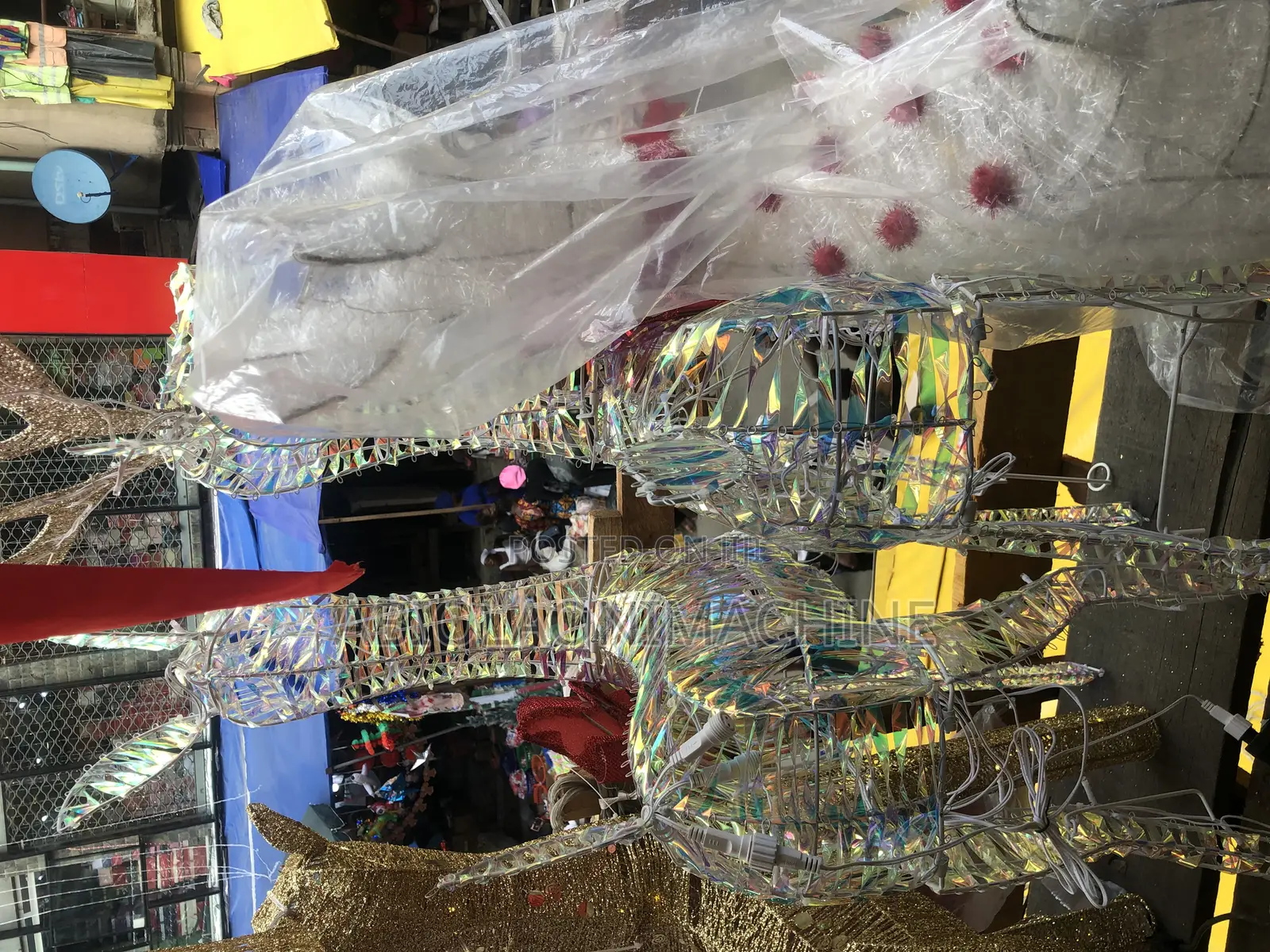 Metal Reindeer Light