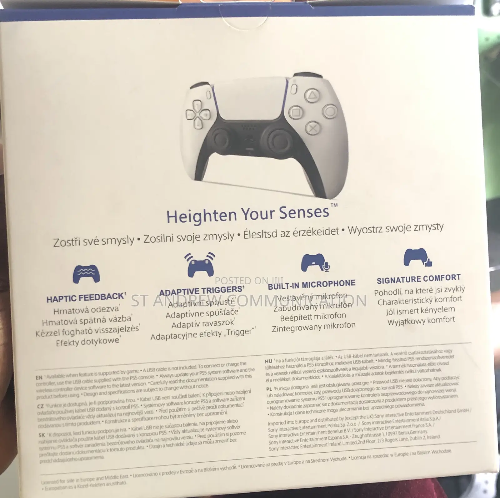 Sony Play Station Ps 5 Game Pad