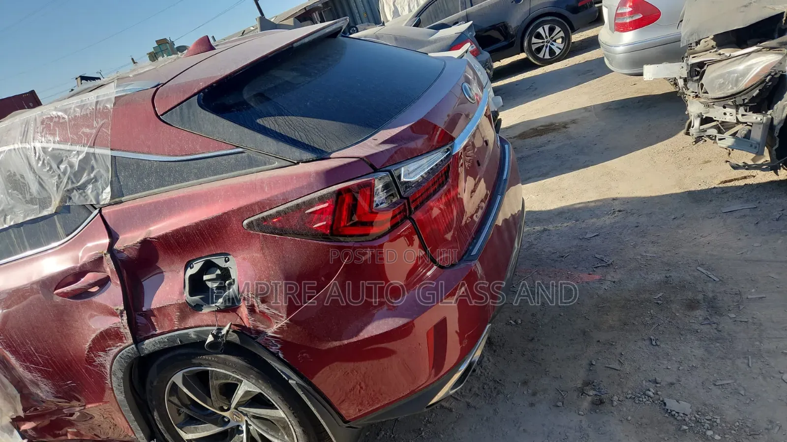 All Parts and Glass for Lexus Rx350 2018 Available Now