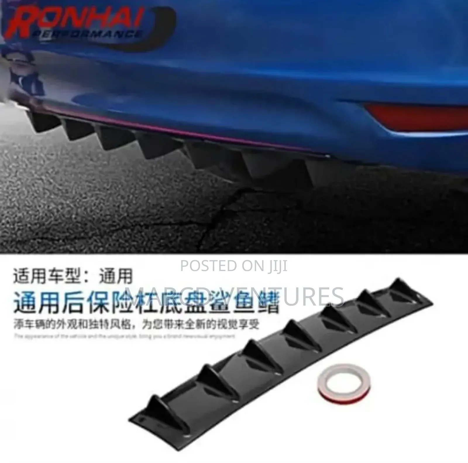 Universal Rear Bumper Hood Diffuser Modifications