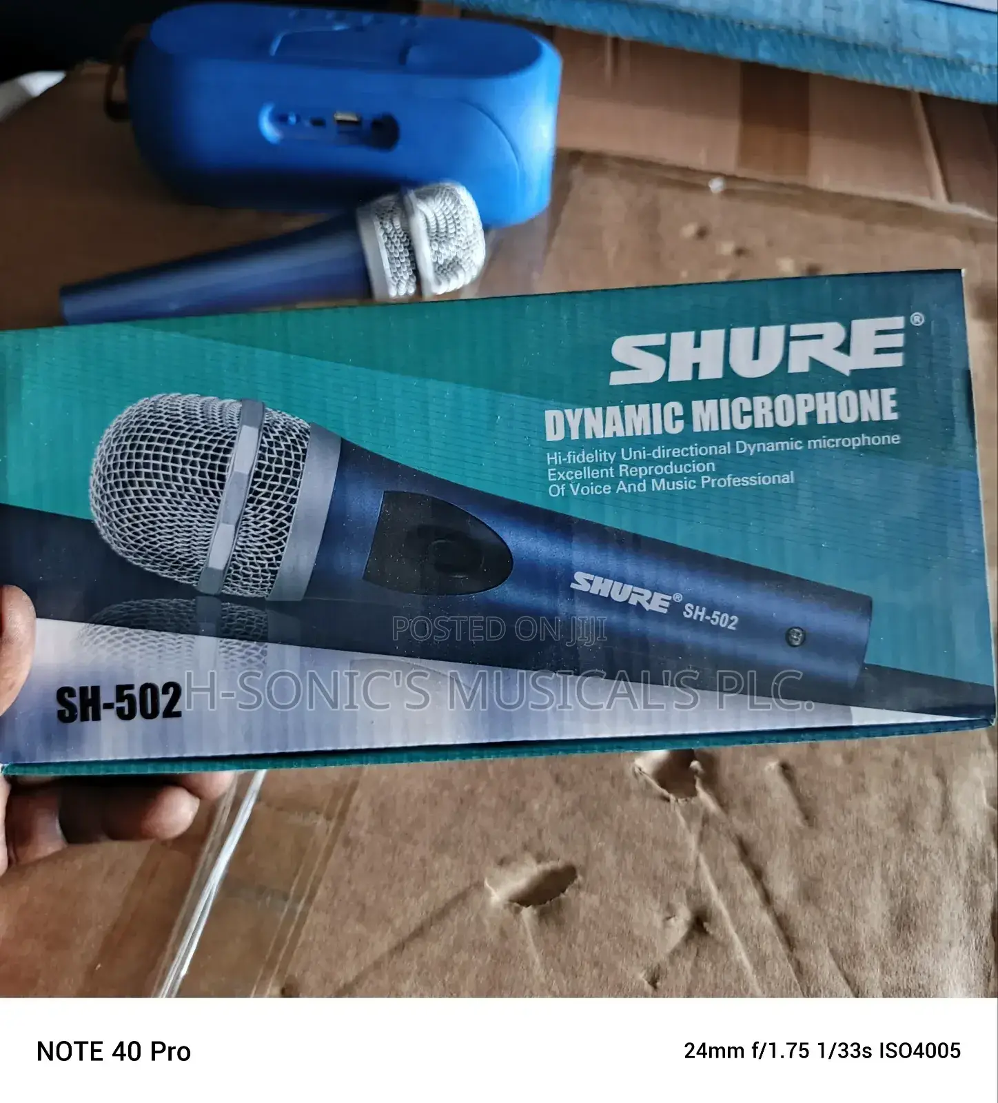 Shure Sh-502 Weird Dynamic Microphone