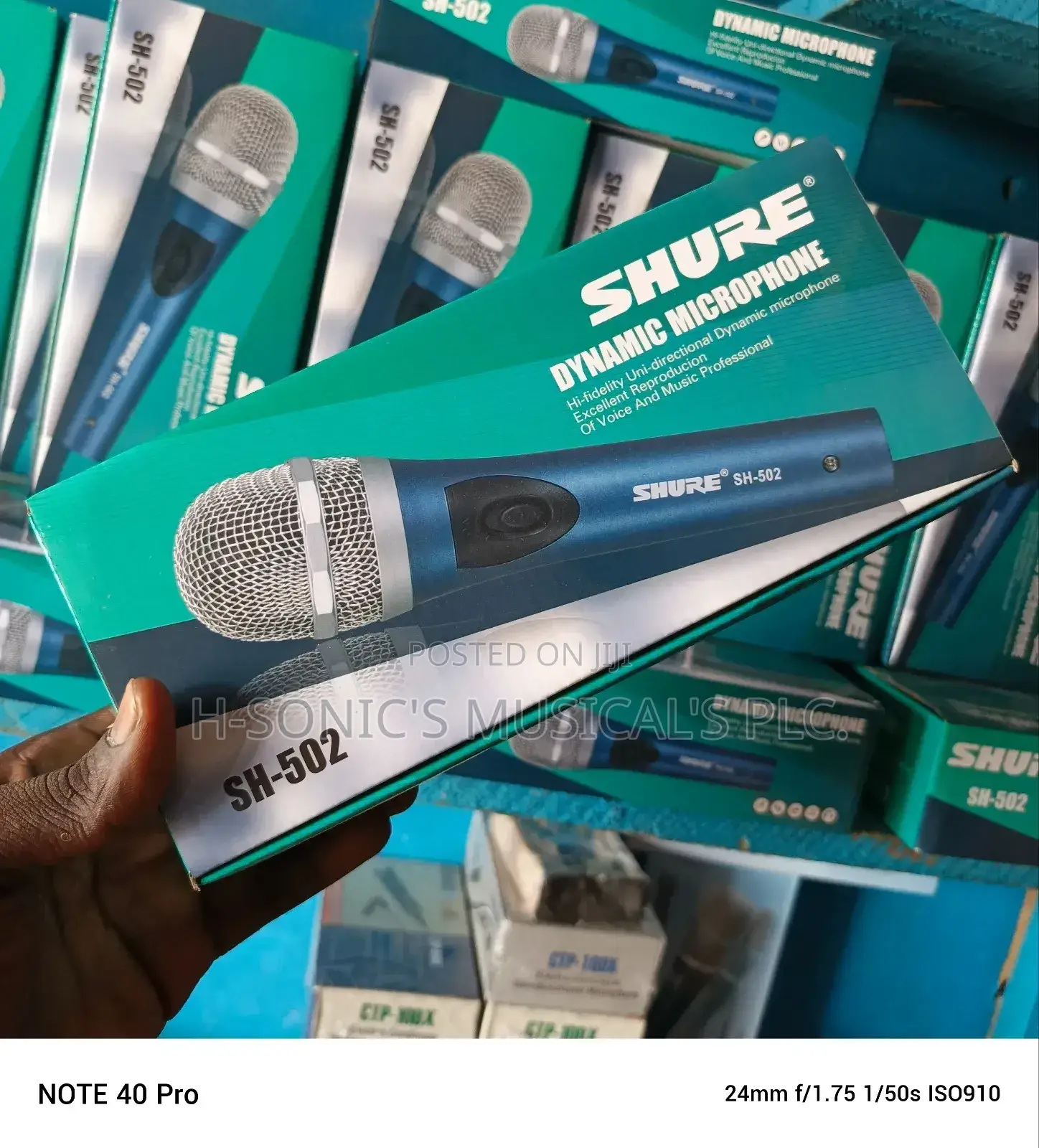 Shure Sh-502 Weird Dynamic Microphone